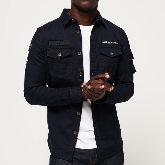 Superdry Other - Superdry Men's Navy Shirt Jacket